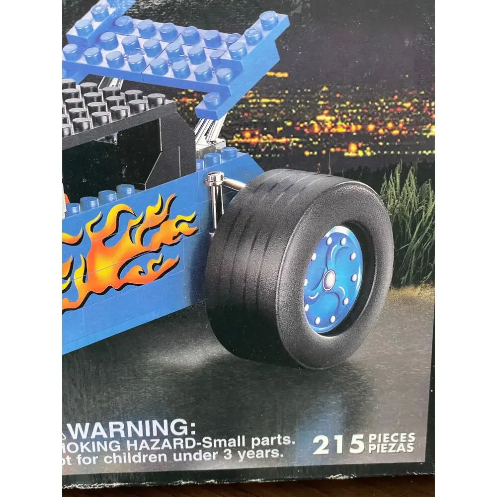 Mega Bloks Pro Builder Street Rod 9705 Collector Series Incomplete READ